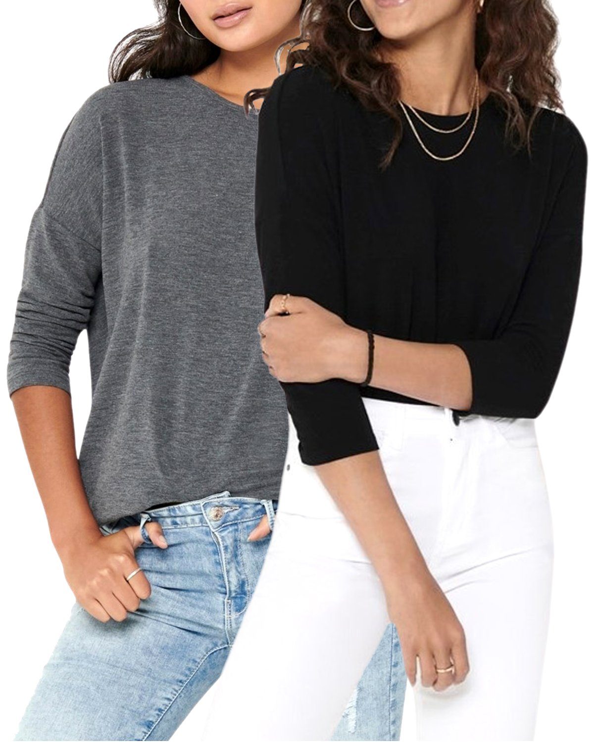 Only Pullover 3/4 Arm für Damen online kaufen | OTTO