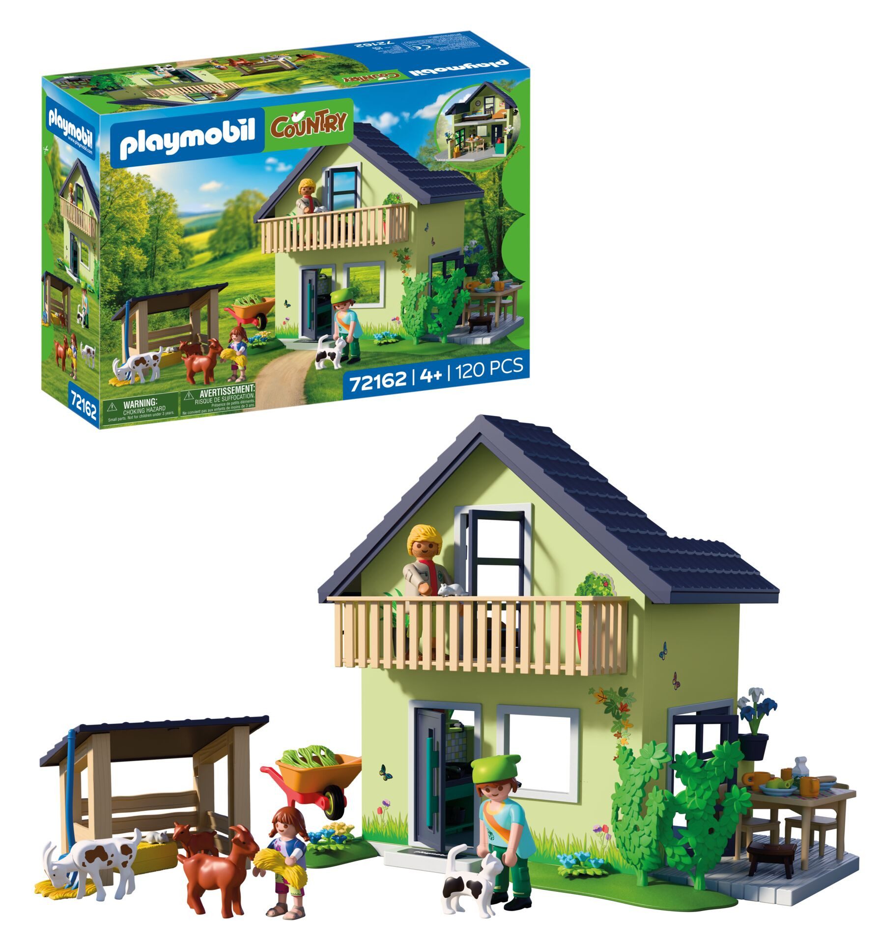 Playmobil® Bauernhaus (72162), Country Konstruktions-Spielset, Made in Europe
