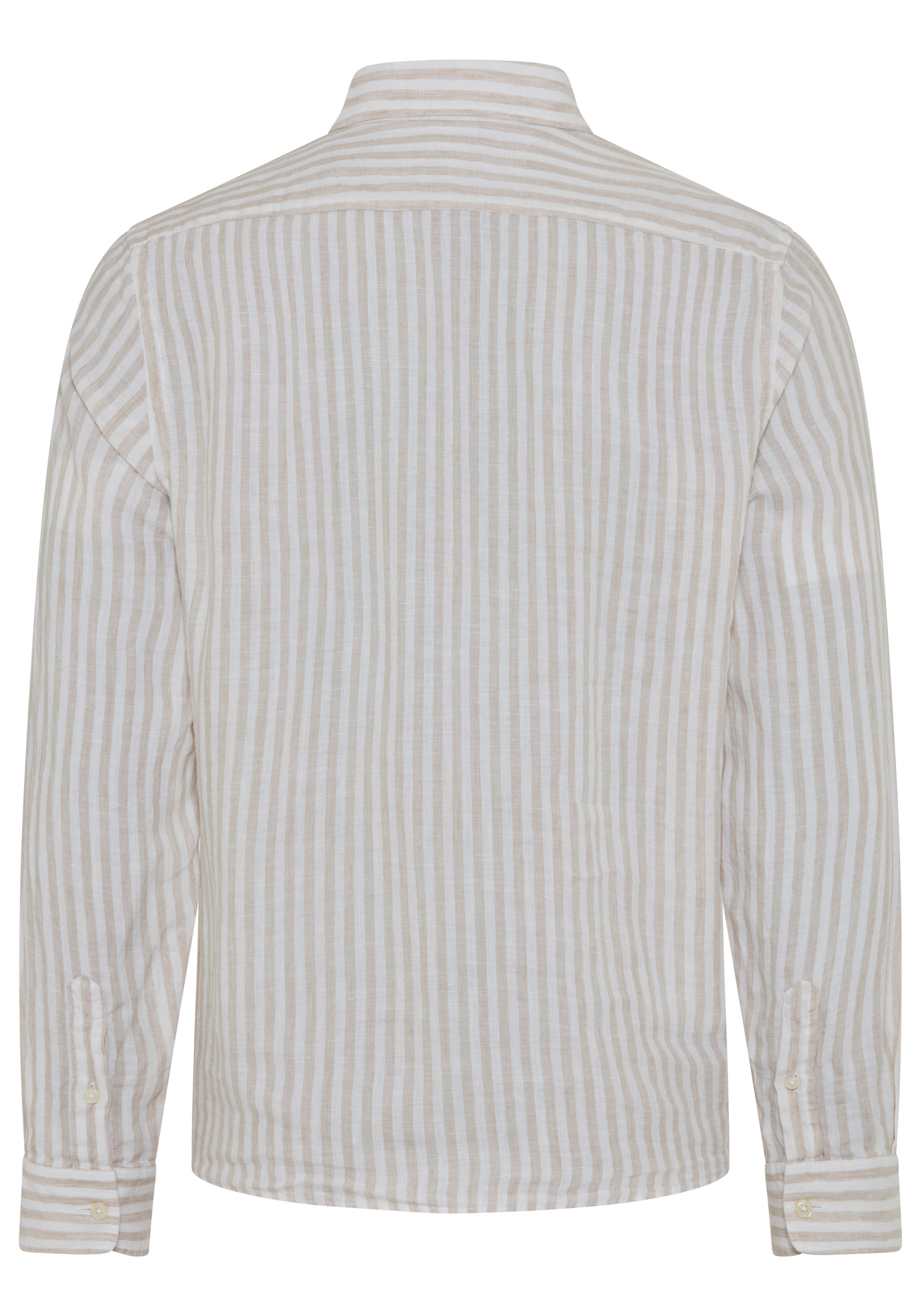 BOSS Leinenhemd LIAM 100% Leinen Premium Sommerhemd, Button-Down-Kragen, regular fit