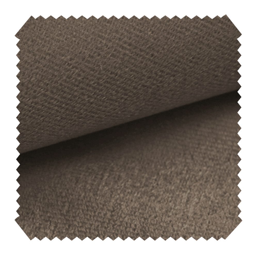 novely® Stoff ARTENA - Samtiger Velours-Möbelstoff - Anschmiegsamer Polsterstoff, Robust, Pflegeleicht, Waschbar, Meterware, 1lfm