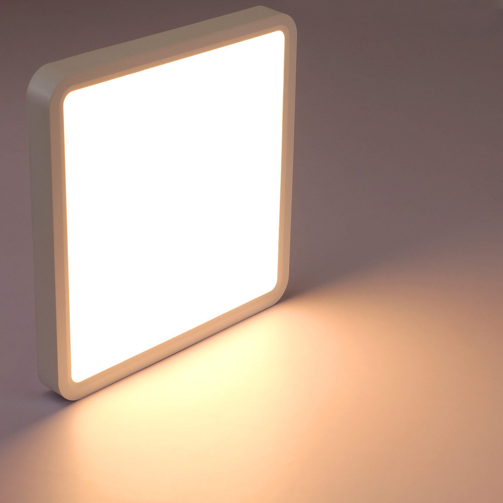Nettlife LED Panel LED Deckenleuchte Flach 23CM 3000/6500K 18W, LED fest integriert, Warmweiß, Deckenbeleuchtung zimmerlampe Küchenlampe Flurlampe – Bild 2 von 5