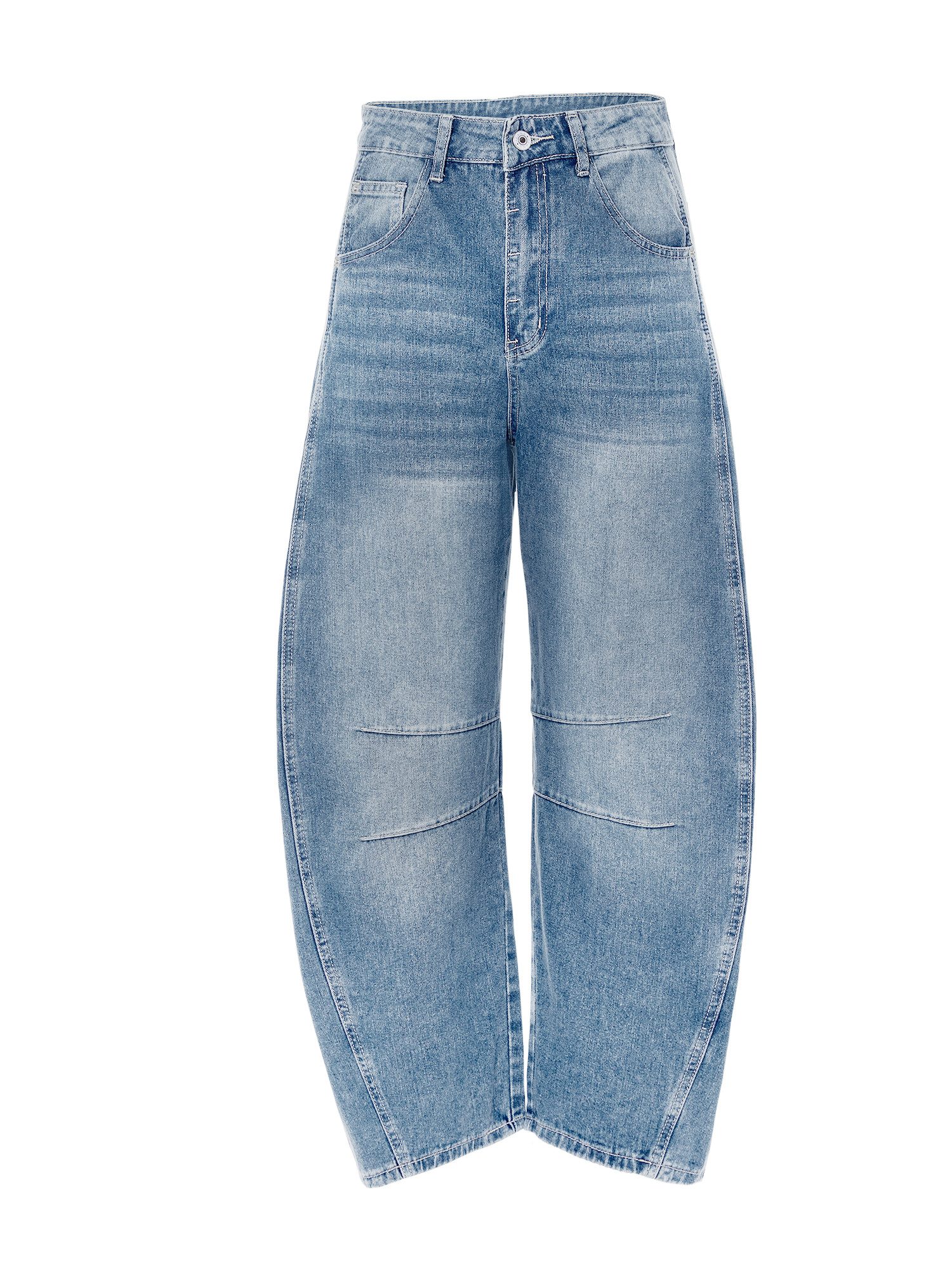 Imily Bela Boyfriend-Jeans Damen Weit geschnittene günstig online kaufen