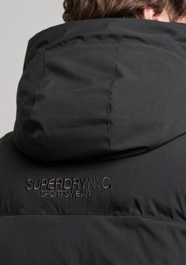 Superdry Steppjacke CITY PADDED HOODED WIND PARKA