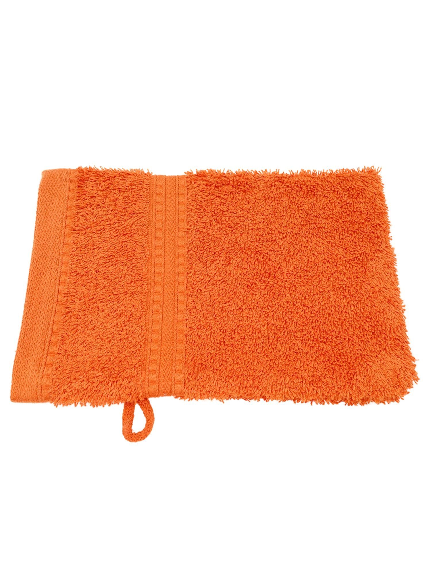 cm, 1-Handtuch-Terrakotta-Waschhandschuh 21 Bio-Baumwolle Handtuch 15 (1-St) x Julsen Julie