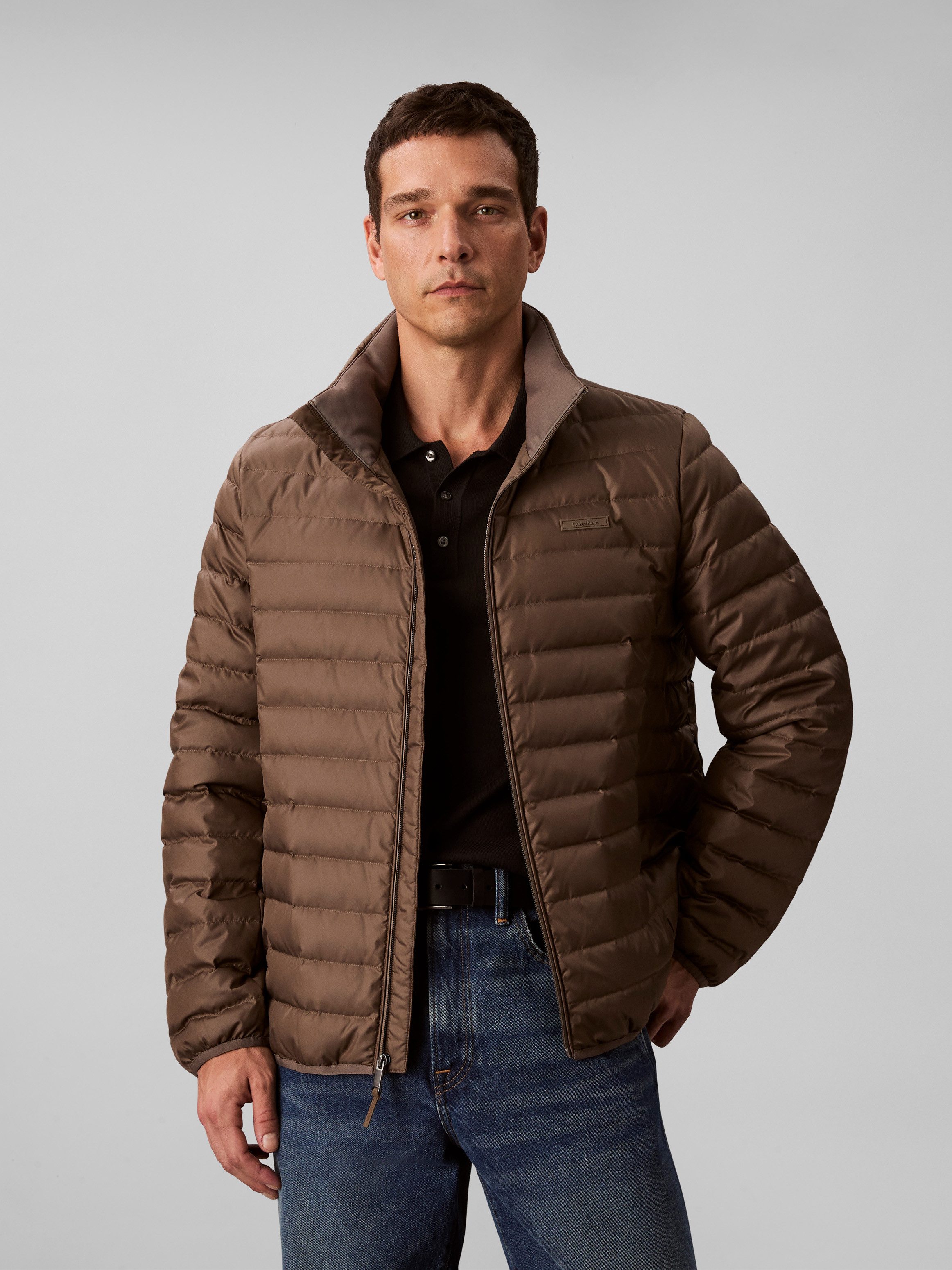 Calvin Klein Steppjacke Mit Rundhalsausschnitt günstig online kaufen