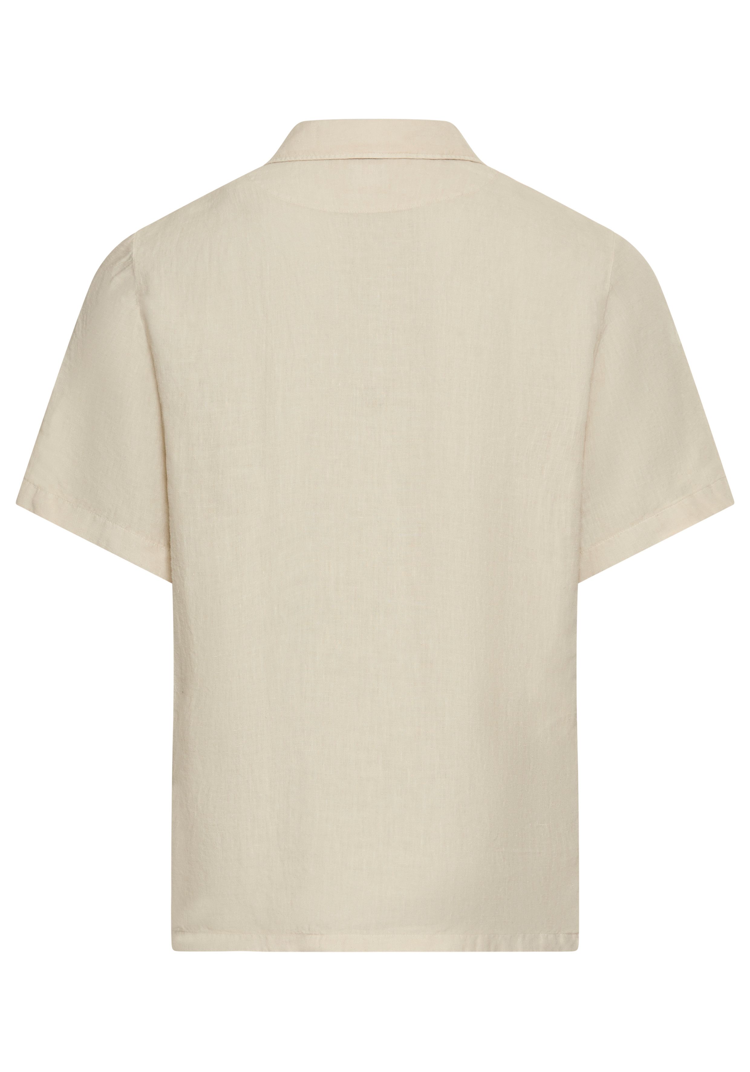 BOSS ORANGE Kurzarmhemd Rayer aus Leinen günstig online kaufen