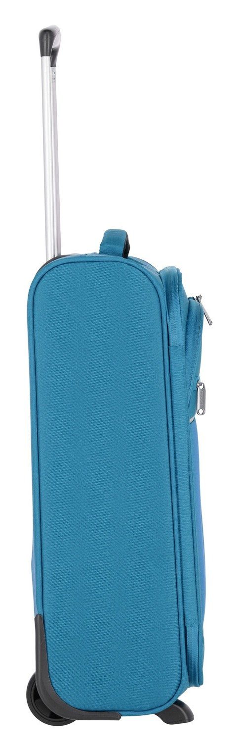 travelite Weichgepäck-Trolley CABIN Bordtrolley 52 cm Handgepäck Koffer, 2 Rollen, Zahlenschloss und Aufsteckfunktion