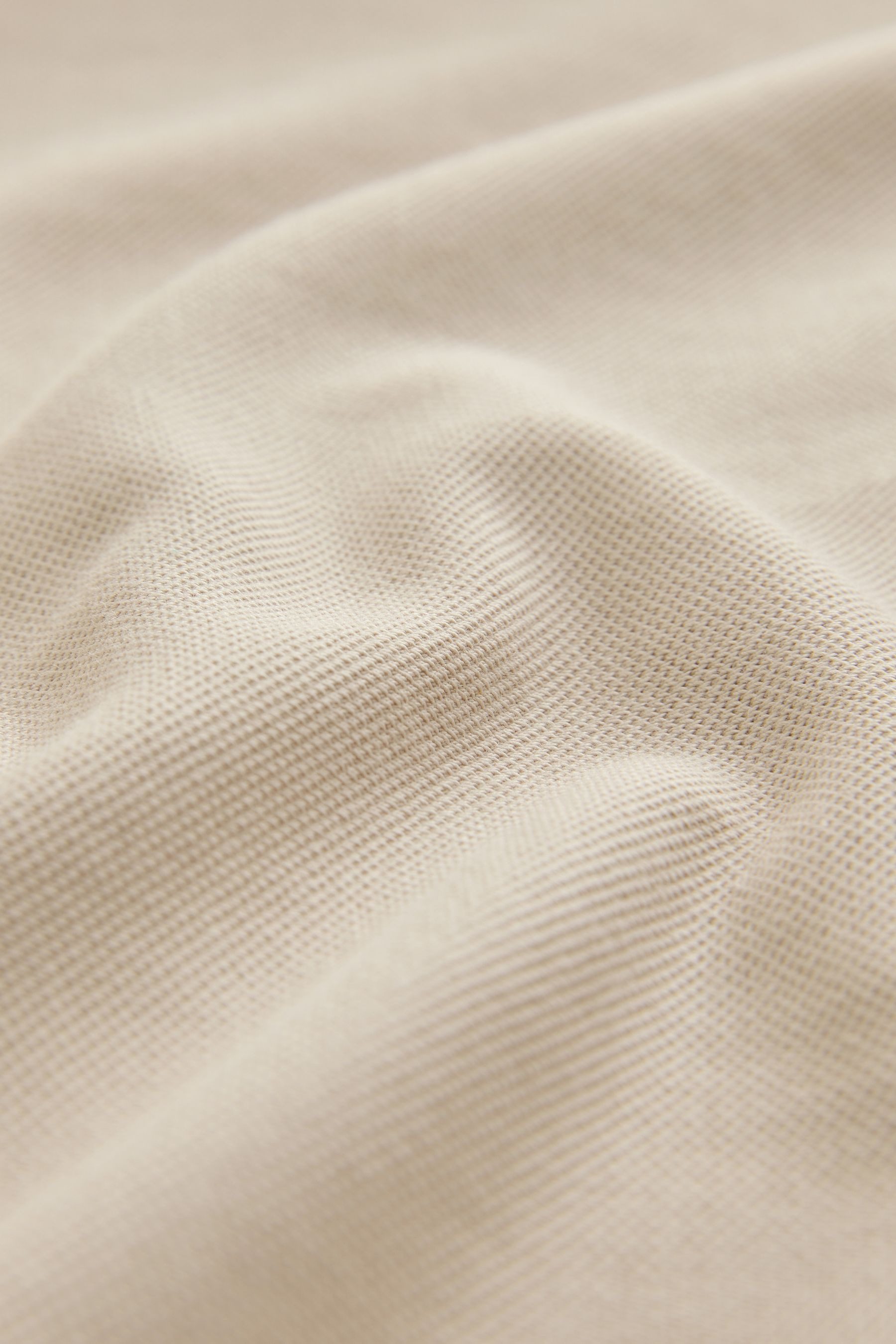 Next Langarm-Poloshirt Regular Fit Lärmeliges Pikee-Poloshirt (1-tlg)