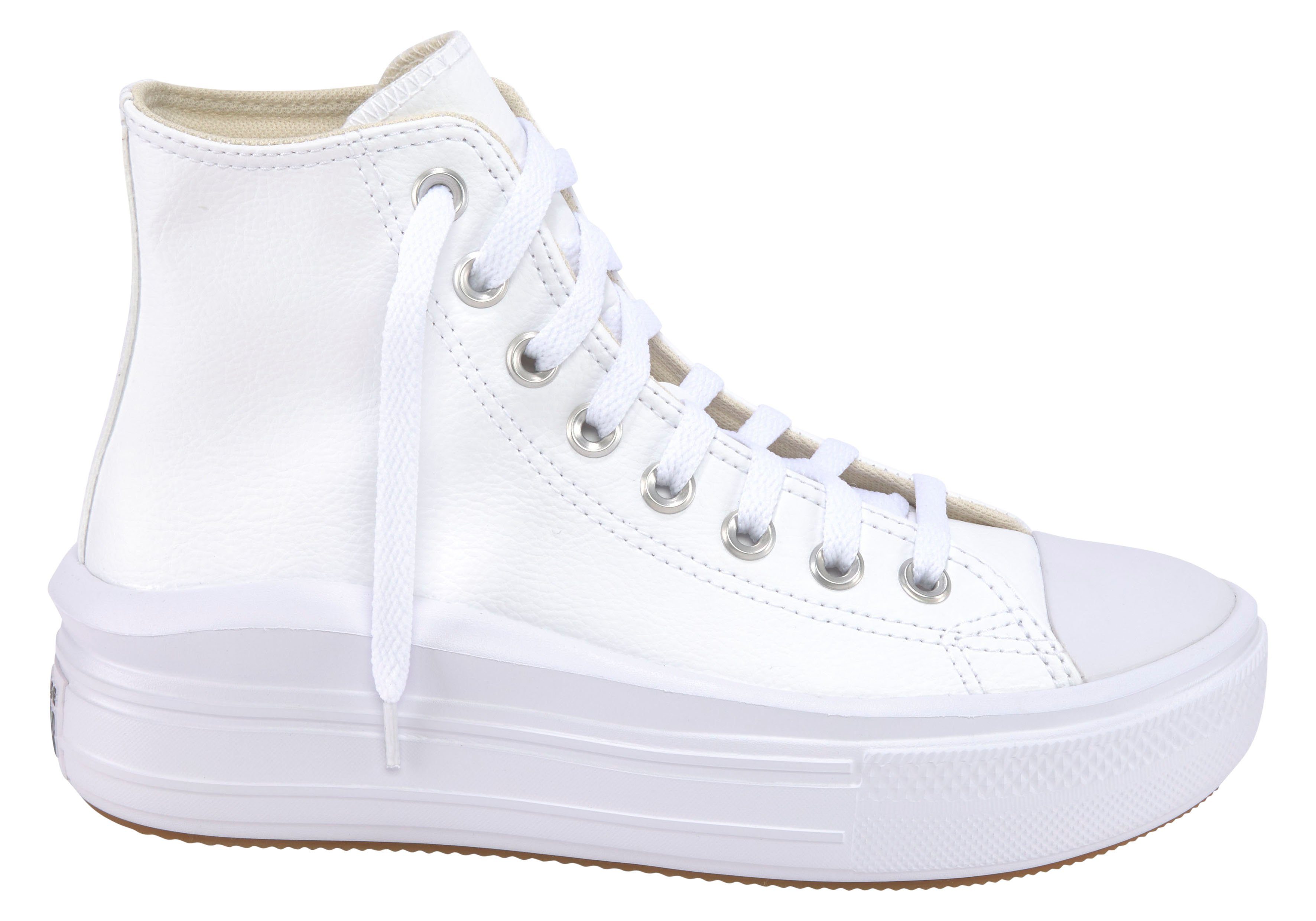 Converse CHUCK TAYLOR ALL STAR MOVE PLATFORM LEATHER Sneaker