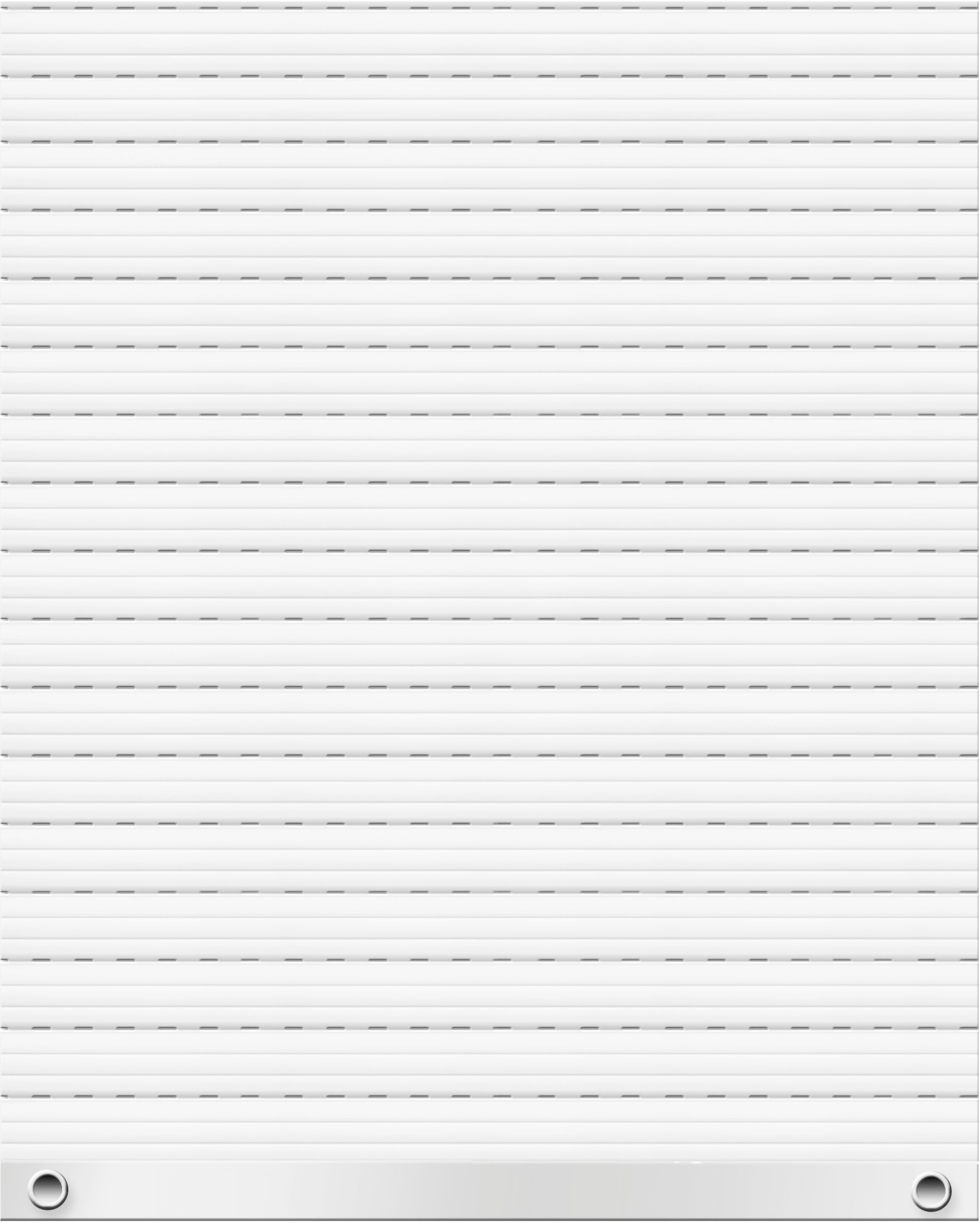 SCHELLENBERG Rollladenpanzer Set für Fenster, Maxi System für 60 mm Stahlrohrwelle, 1-tlg., PVC Jalousie inkl. Zubehör