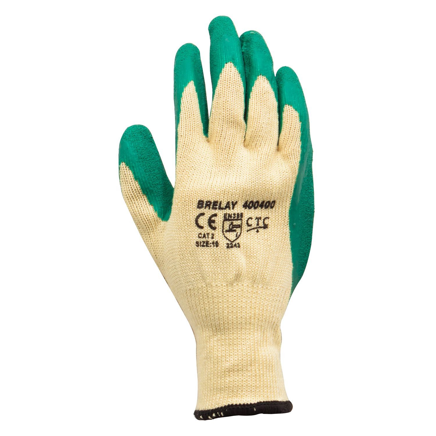 Arbeitshandschuhe Arbeitshandschuhe - K015 Latex grün günstig online kaufen