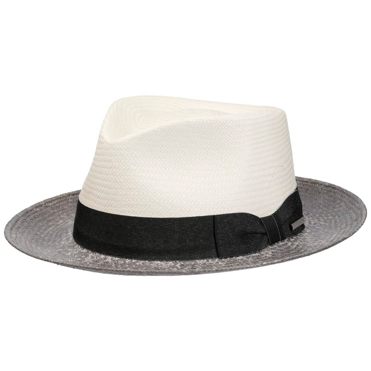 Stetson Sonnenhut (1-St) Strohhut mit Ripsband, Made in Ecuador