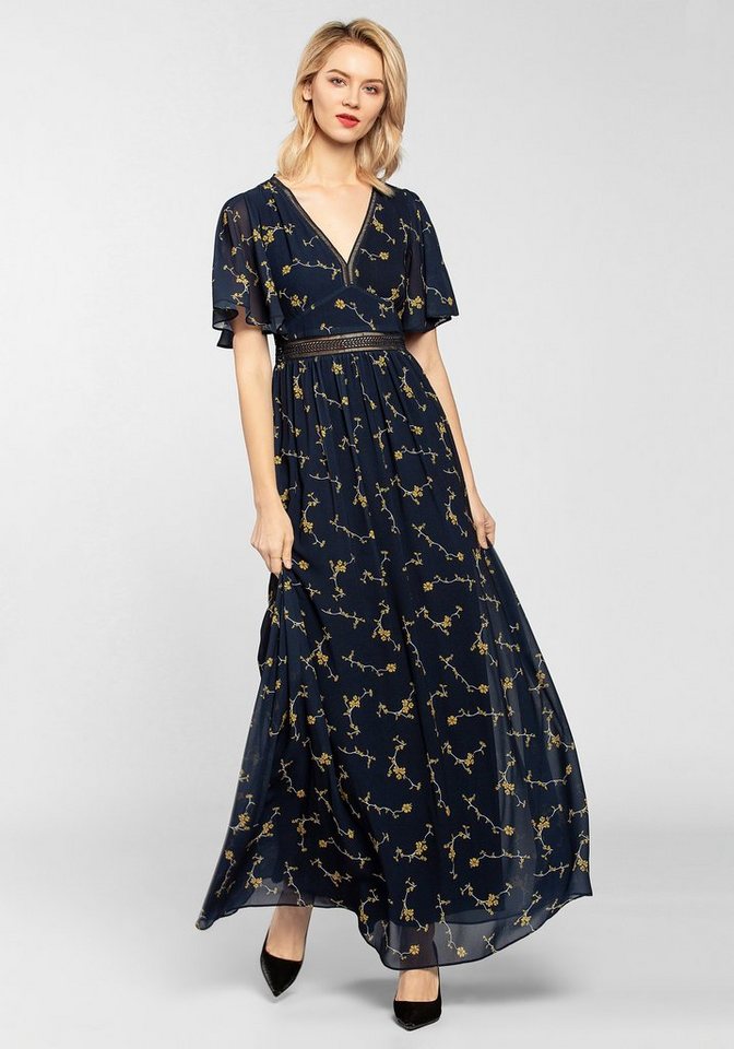 Apart Chiffonkleid Apart Chiffonkleid