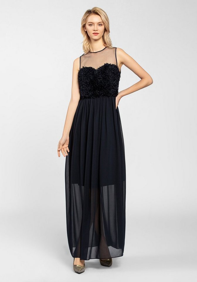 Apart Chiffonkleid Apart Chiffonkleid