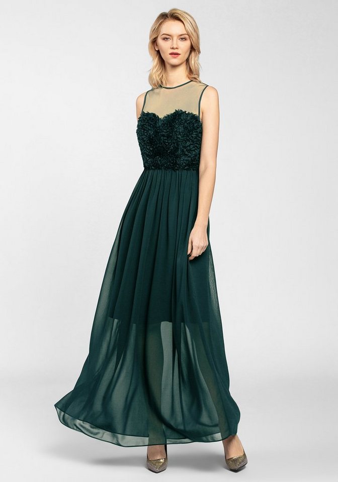 Apart Chiffonkleid Apart Chiffonkleid