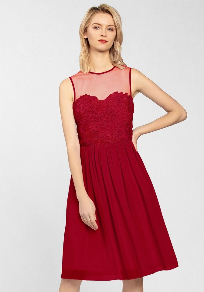 Apart Chiffonkleid Apart Chiffonkleid