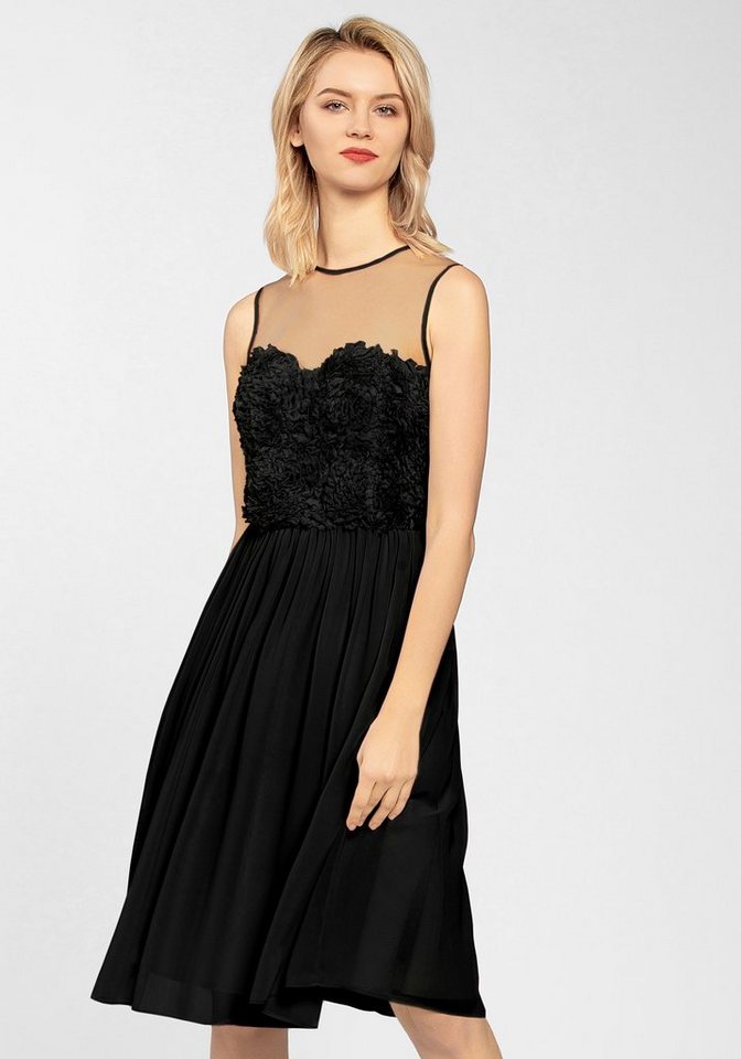 Apart Chiffonkleid Apart Chiffonkleid