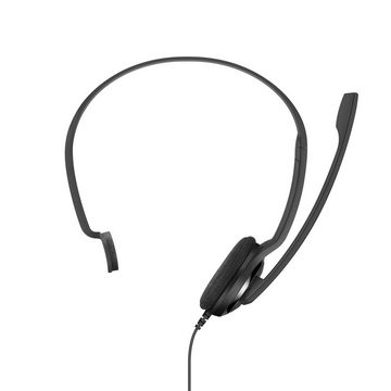 Sennheiser PC 7 USB Headset PC-Headset (Ein-Ohr-Kopfhörer, Mikrofon am Kopfband, Noise Cancelling-Mikrofon, Schwarz)