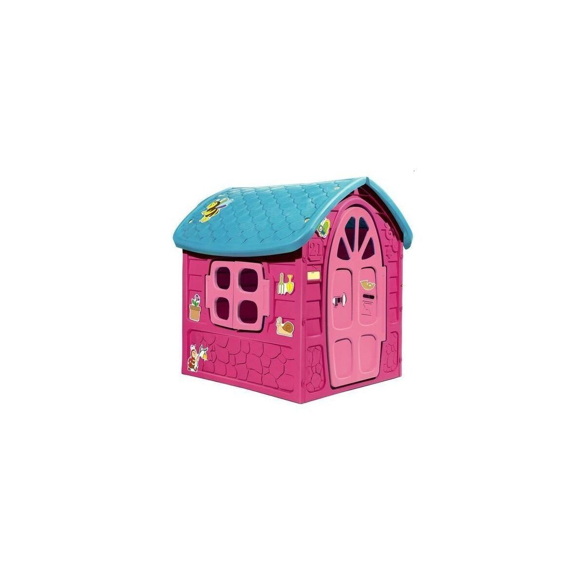 Wisam Lernspielzeug Großes Kindergartenspielhaus 5075 Pink Rosa
