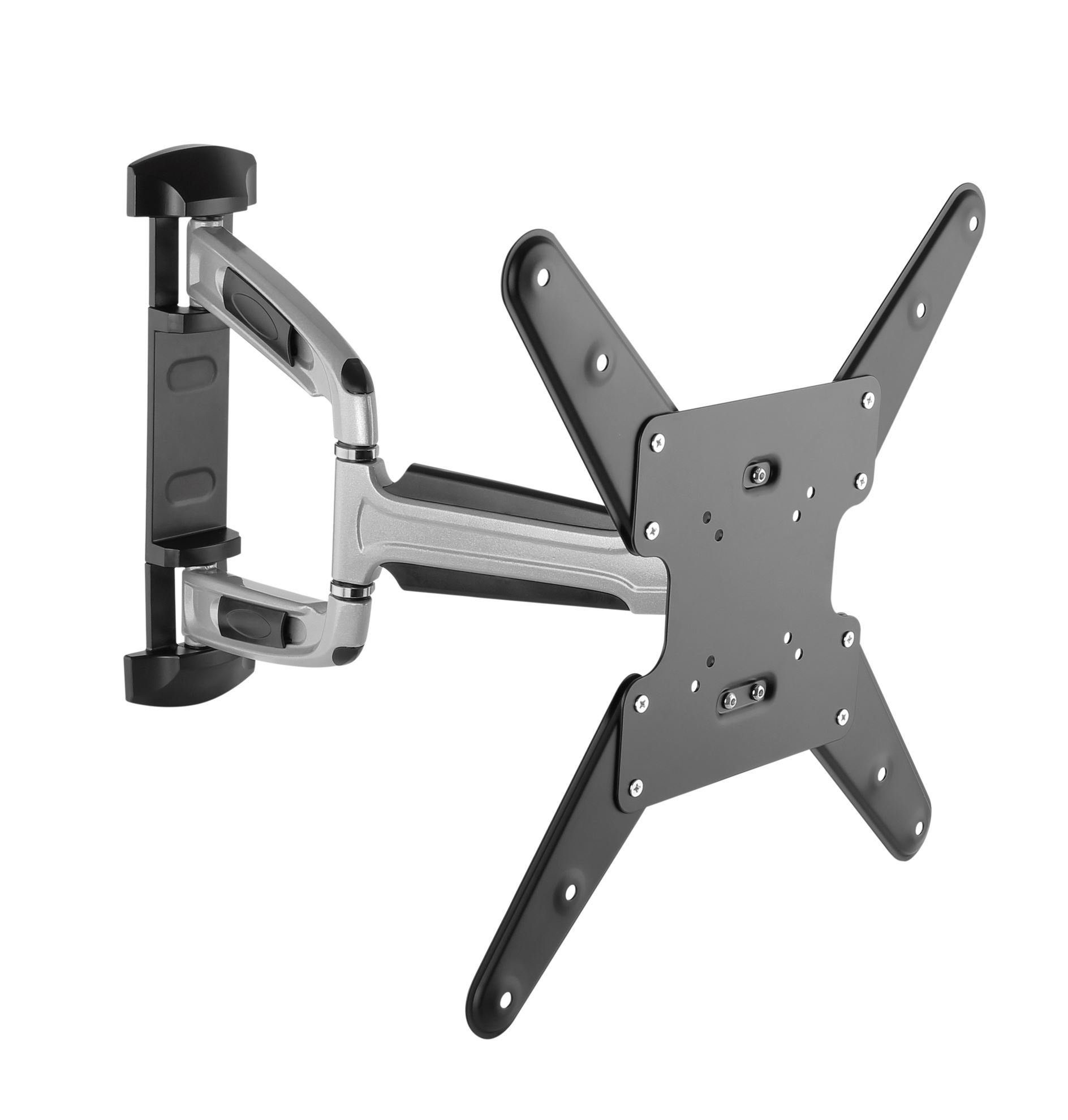 HALTERUNGSPROFI TV-Wandhalterung SAL1, (bis 55,00 Zoll, Neigbar, Schwenkbar, Drehbar, Auziehbar)