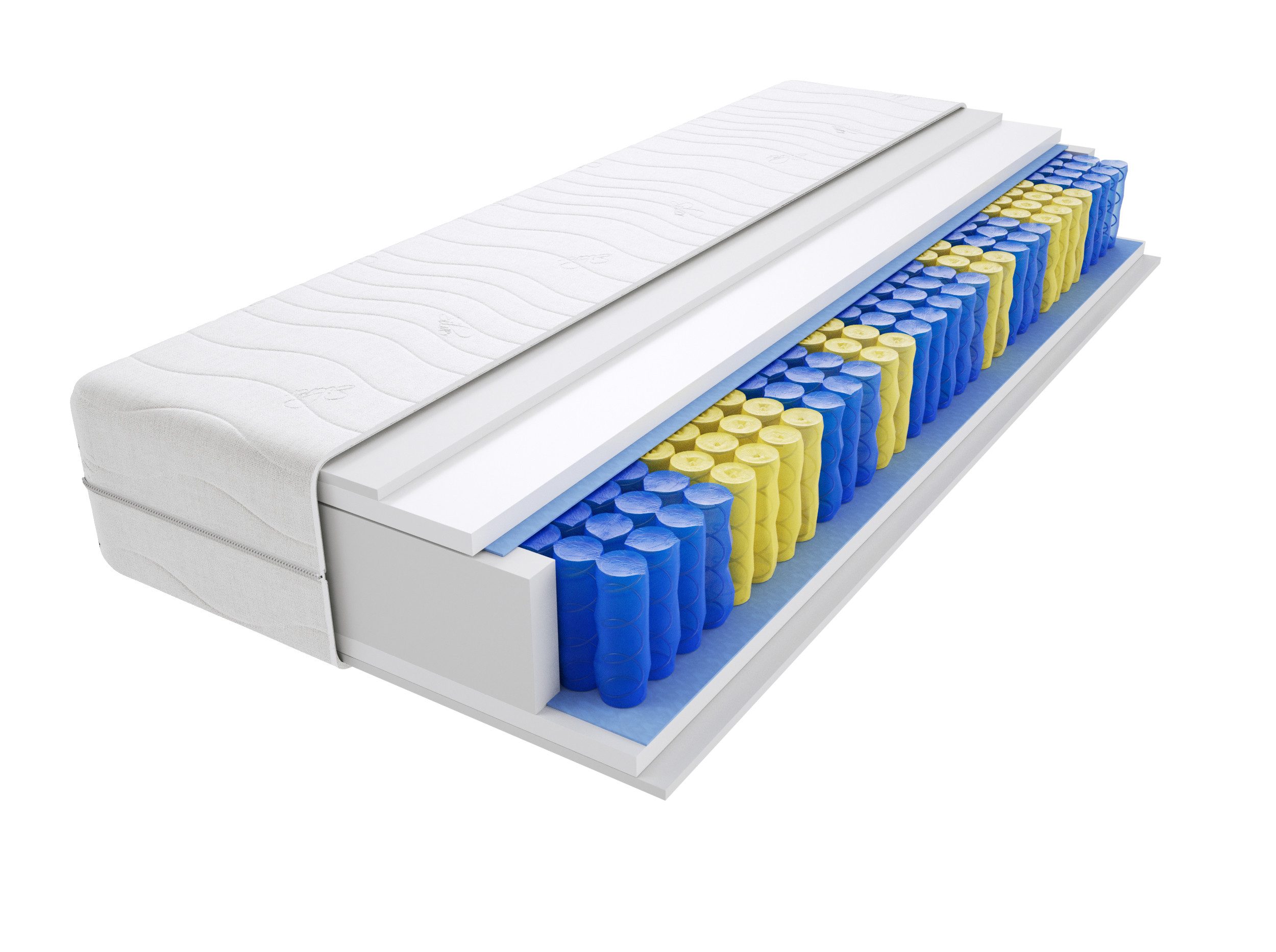 Taschenfederkernmatratze Matratzen, Taschenmatratzen Landa Mini 120x200 cm, Godre, 11 cm hoch