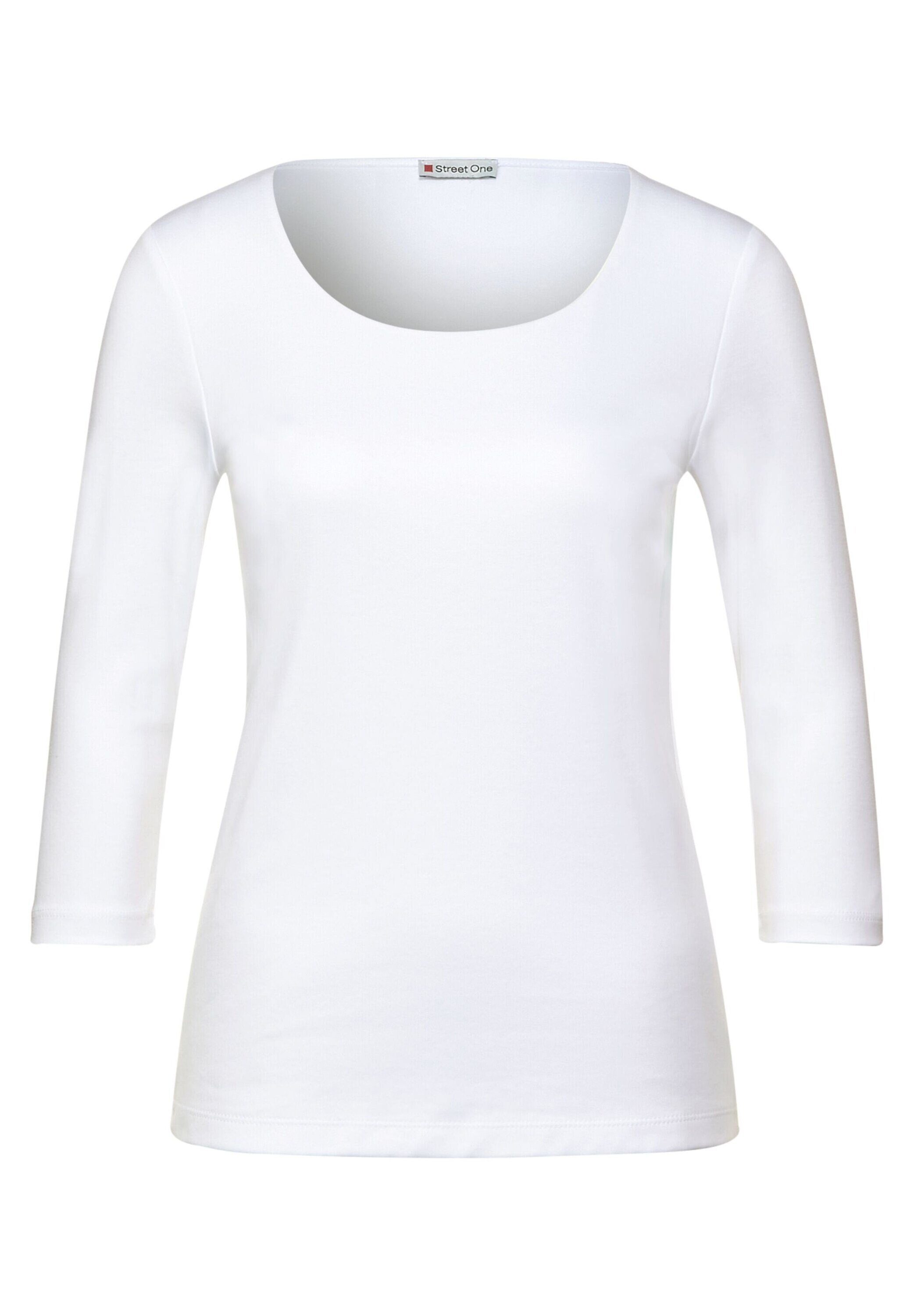 STREET ONE 3/4-Arm-Shirt mit Rundhalsausschnitt