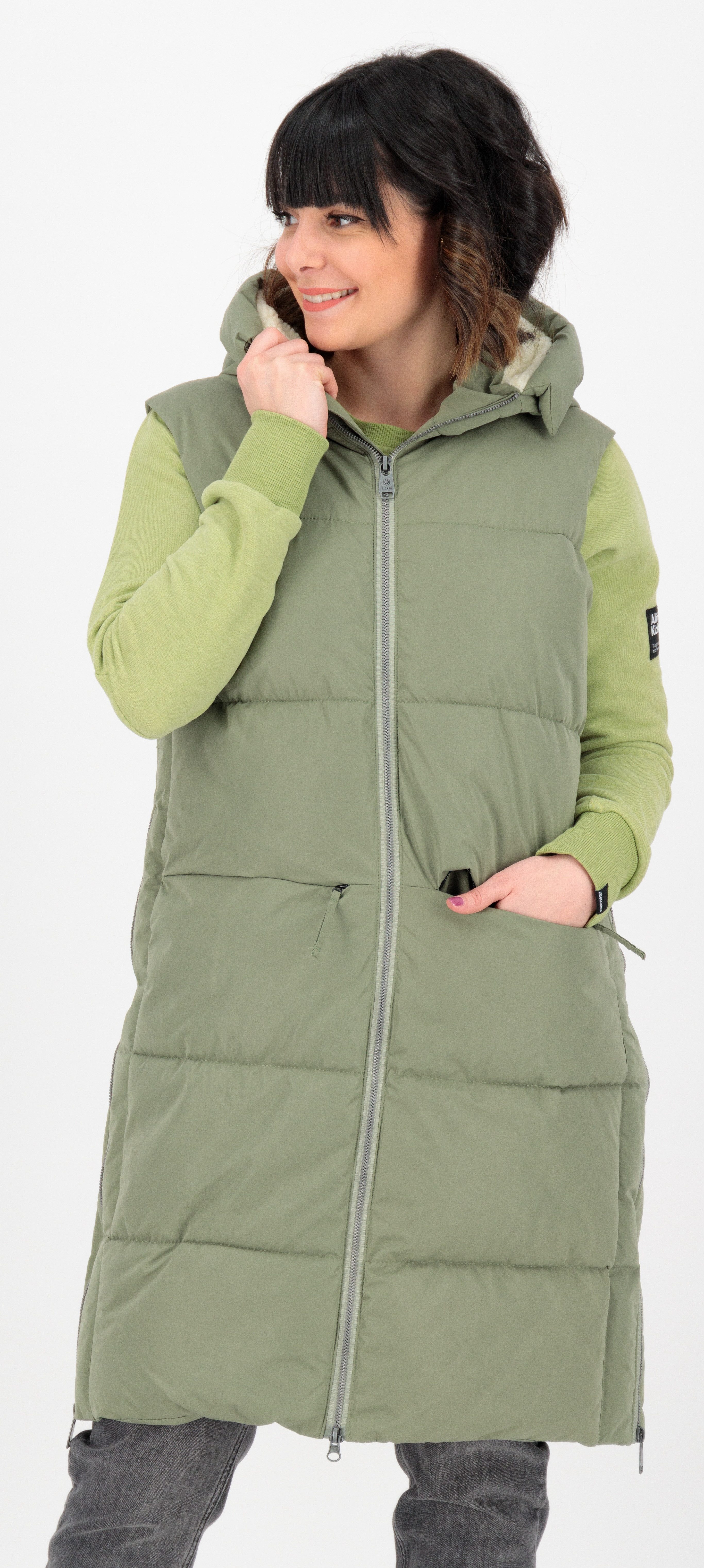 Longweste GW 57 WMN QLTD VST WOMEN Funktionsweste Daunenoptik OS