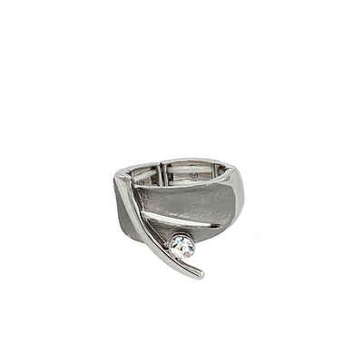 Mein Style Fingerring elastischer Ring silber R5317 (1 Stück, 1-tlg., 1 Stück)