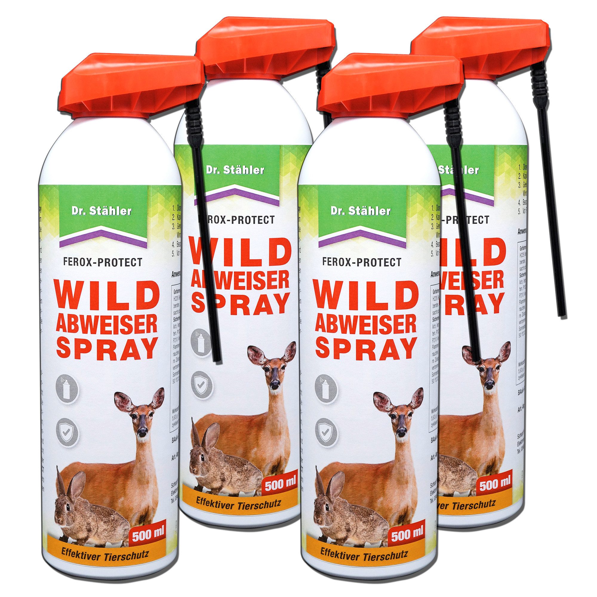 Vergrämungsmittel Wildabweiser Spray - Schutz vor Wildtieren auf dem Grundstück
