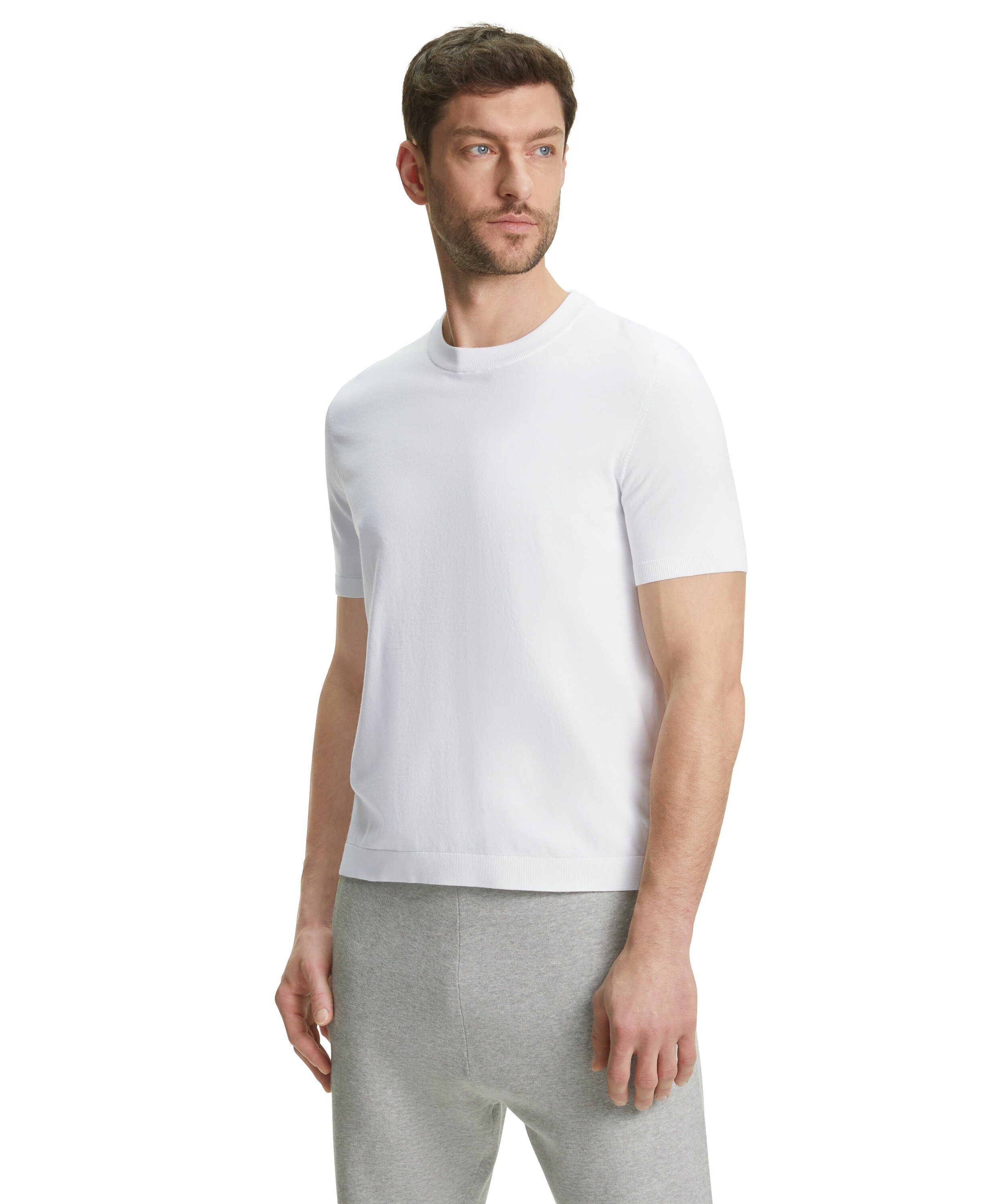 FALKE T-Shirt (1-tlg) aus atmungsaktivem Material white (2860)