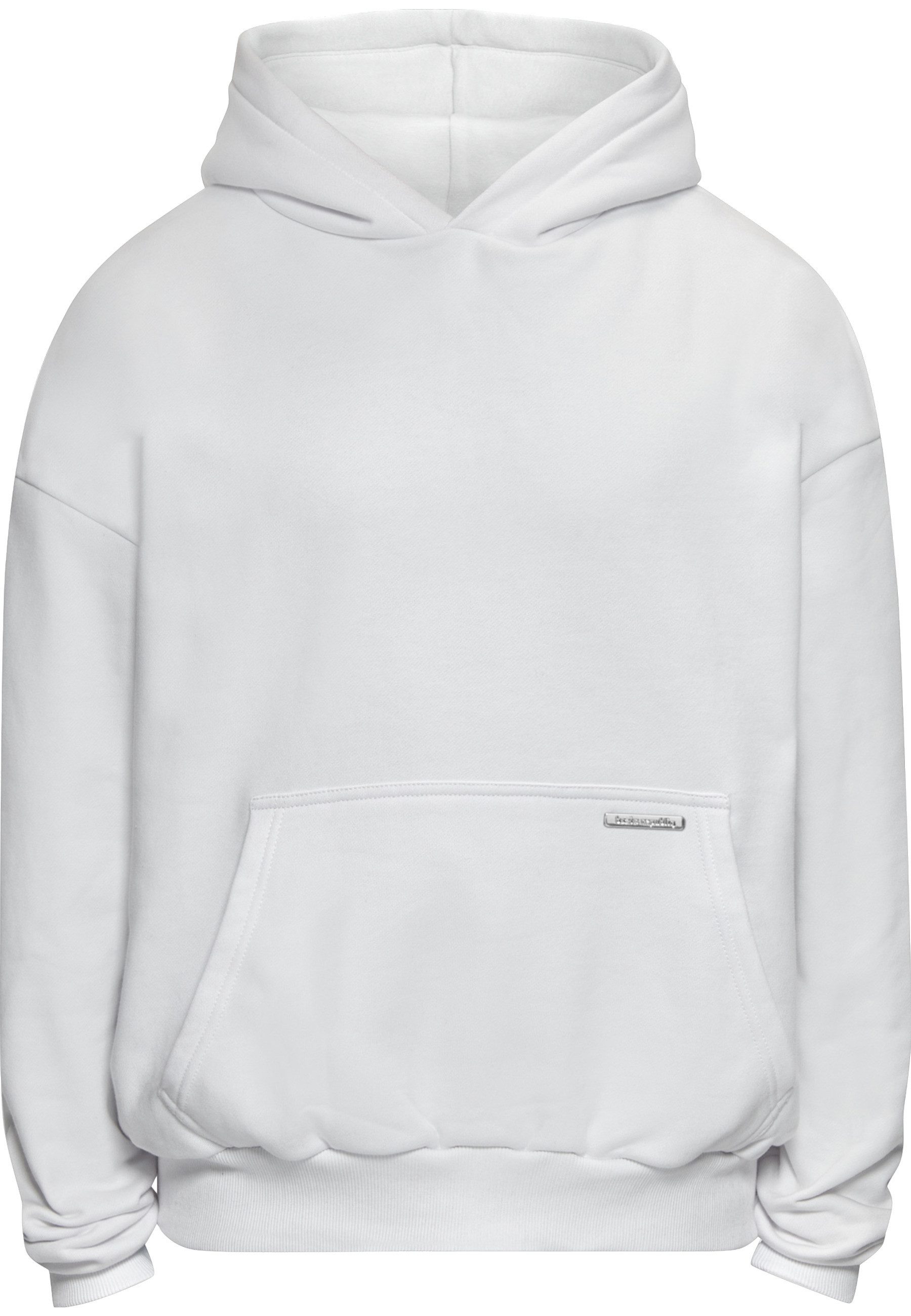 Dropsize Kapuzenpullover Dropsize Herren Dropsize Bazix Republiq SUPER HEAVY BLANK HOODIE (1-tlg)