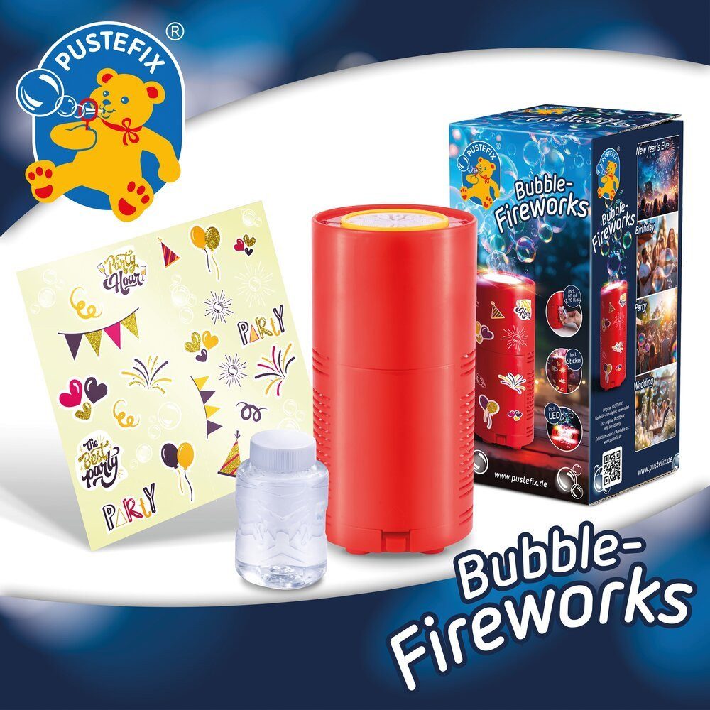 PUSTEFIX Seifenblasenspielzeug PUSTEFIX Bubble Fireworks rot günstig online kaufen