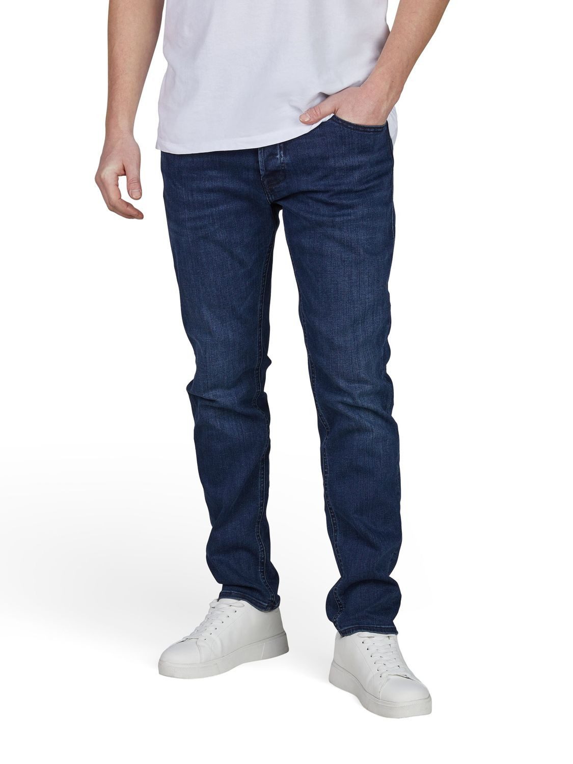 Jack & Jones Slim-fit-Jeans Herren Jeanshose JJIGLENN Slim Fit Denim Hose m günstig online kaufen