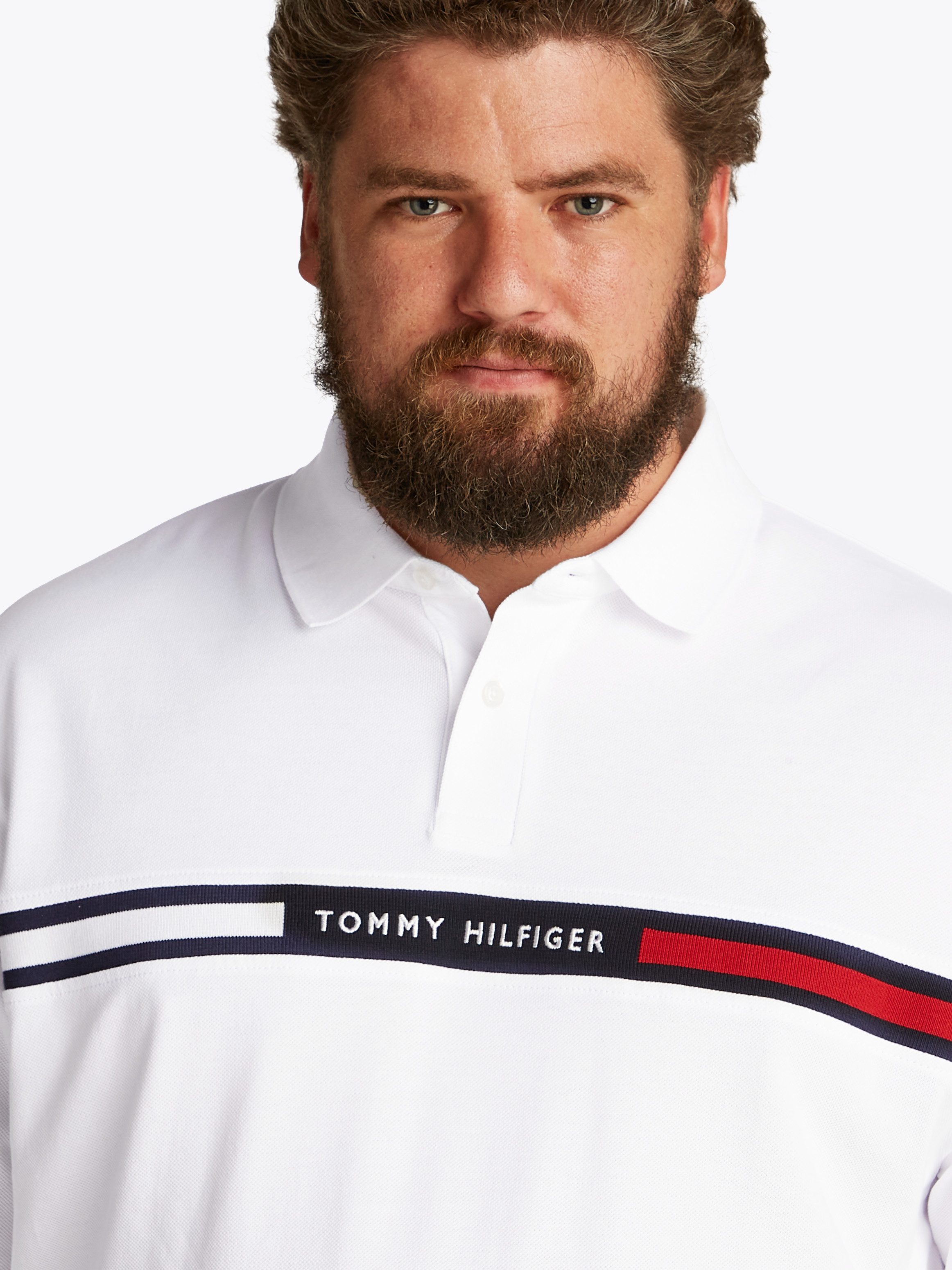 Tommy Hilfiger Big & Tall Poloshirt "BT-HILFIGER CHEST INSERT REG -B", in G günstig online kaufen