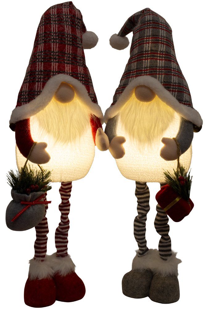 Christmas Paradise Weihnachtsfigur ausziehbarer XL Wichtel 55-70cm (70-85cm günstig online kaufen