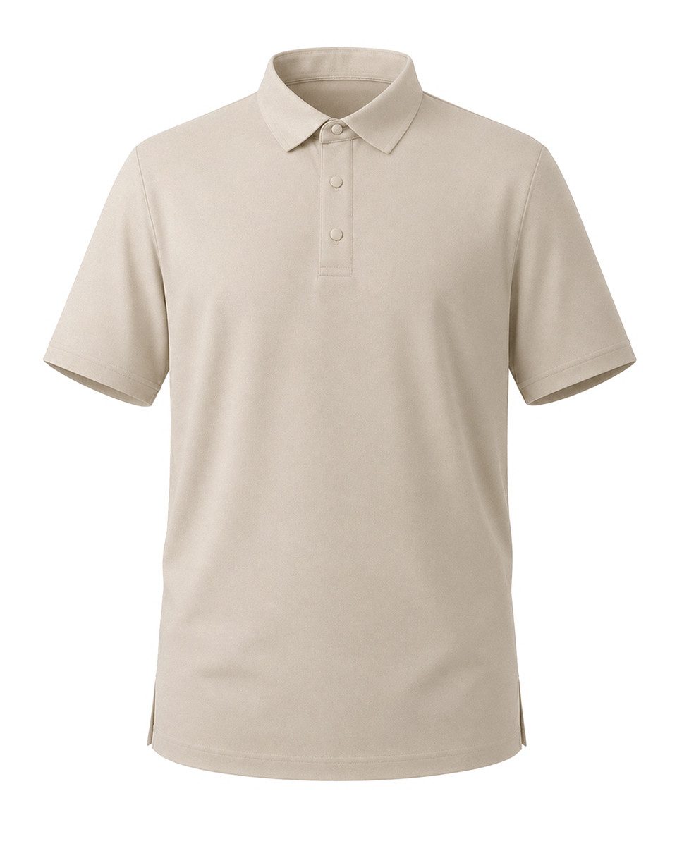 Allthemen Poloshirt Herren Poloshirt Kurzarm mit Polokragen Modal-Baumwoll-Mischung