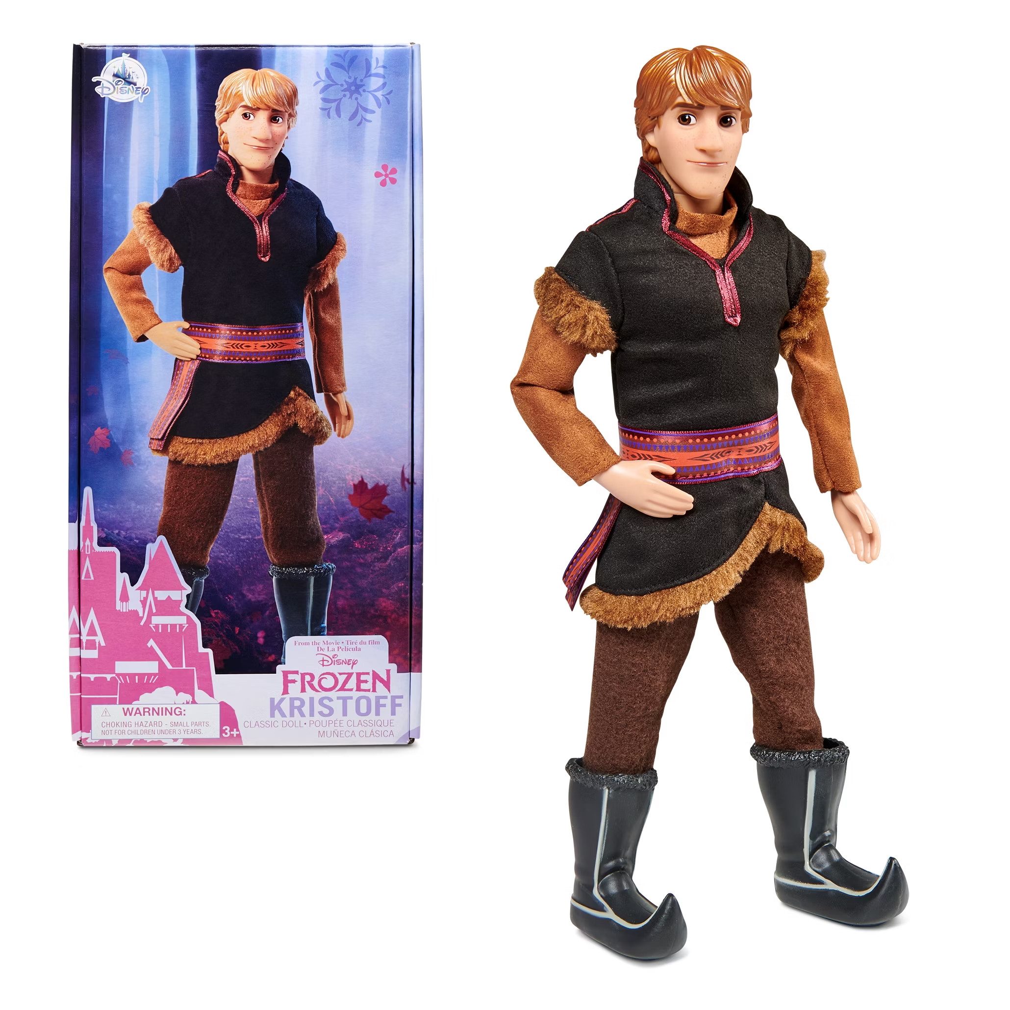 Disney Anziehpuppe Die Eiskönigin Frozen - Kristoff - Puppe aus Disneyland Paris