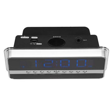Tristar Radio (Radiowecker mit blauem Jumbo-Display MP3-Player AUX Tristar AudioSonic)