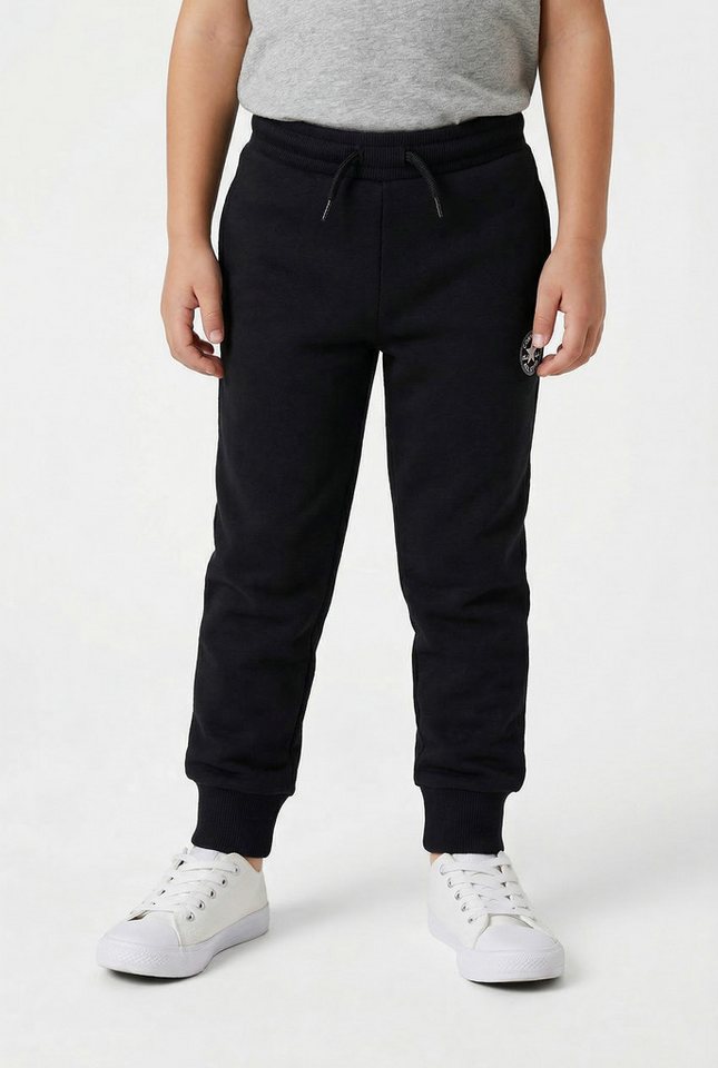 Converse Jogginghose SIGNATURE FLEECE CHUCK PATCH JOGGER - für Kinder für Kinder, Eingrifftaschen, krempelbare Beinabschlüsse