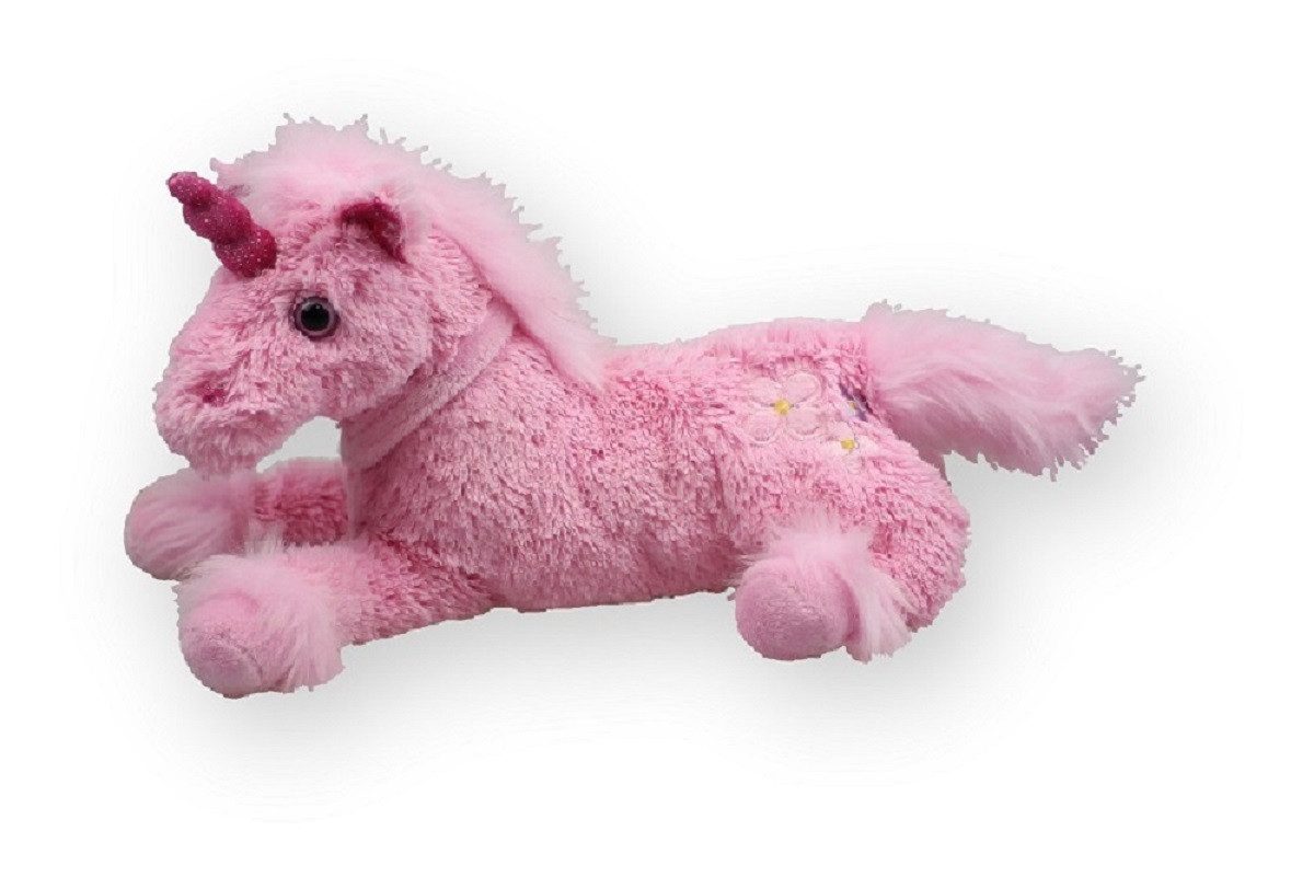 inware Kuscheltier Waldtiere, Stofftier Einhorn, Plüsch, Tier Kinder Motv (1-St), Ideal als Geschenk für Kindergeburtstag