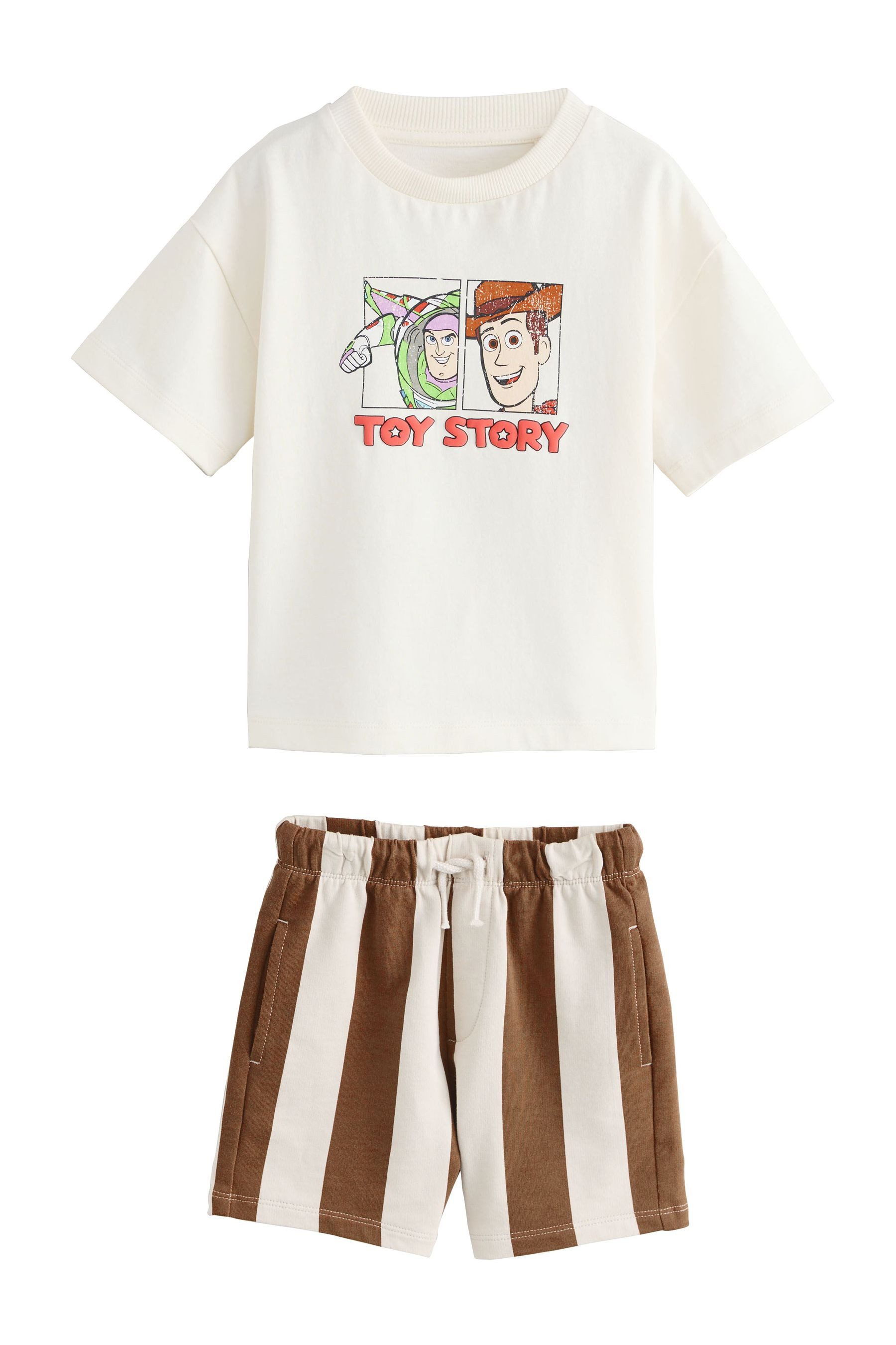 Next T-Shirt & Shorts T-Shirt und Shorts im Set, Toy Story (2-tlg)
