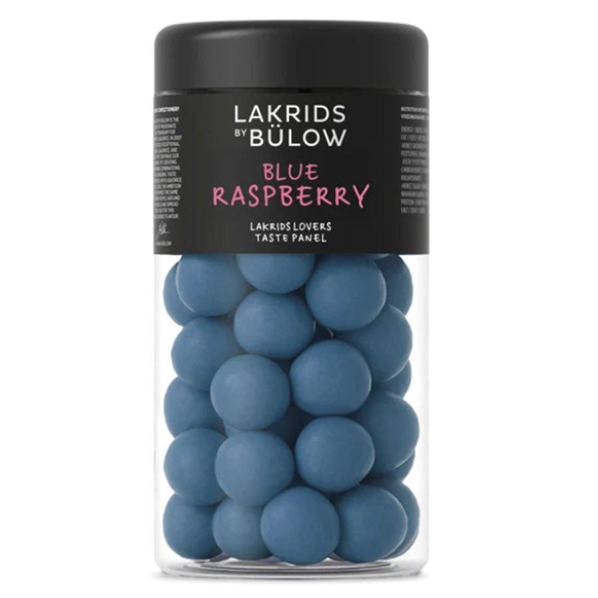 Lakrids by Bülow Süßigkeit Lakritz mit Himbeer Geschmack Blue Raspberry (270g)