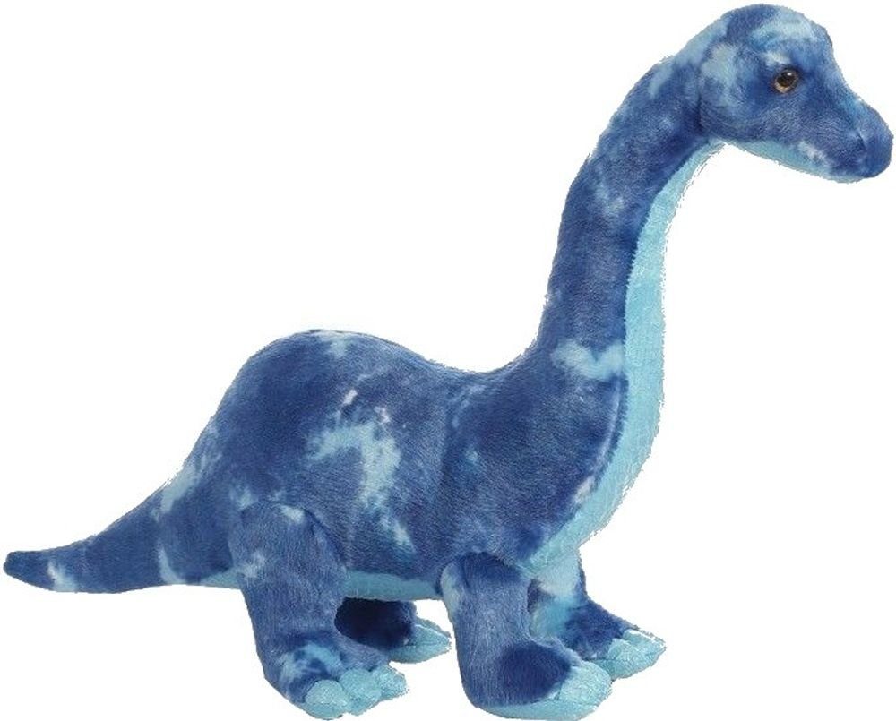 Aurora Kuscheltier Umarmung Brachiosaurus blau 39 cm Aurora