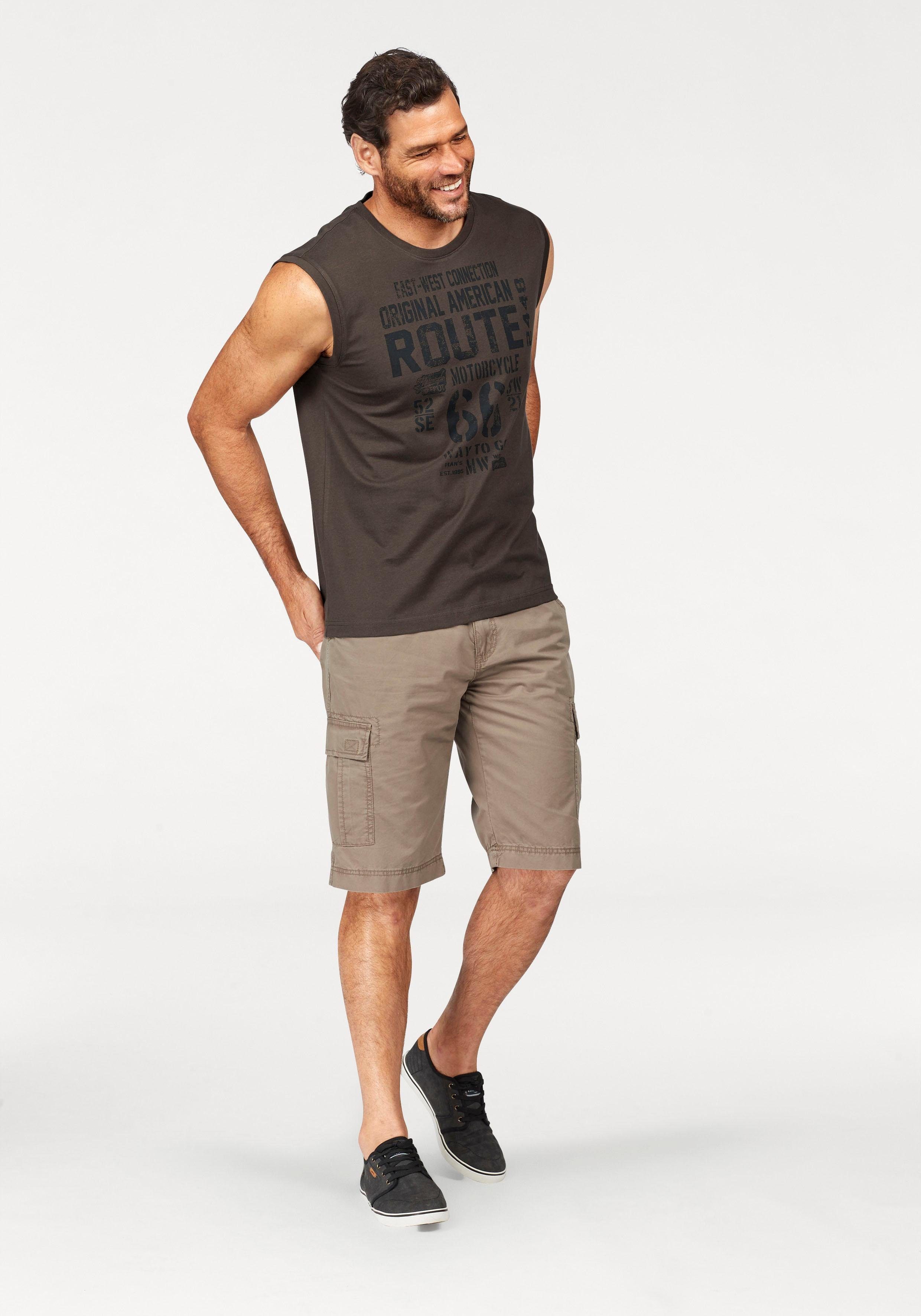 Man's World Muscleshirt (2er-Pack) ärmellos, bedruckt, Rundhalsausschnitt, aus 100% Baumwolle – Bild 5 von 5