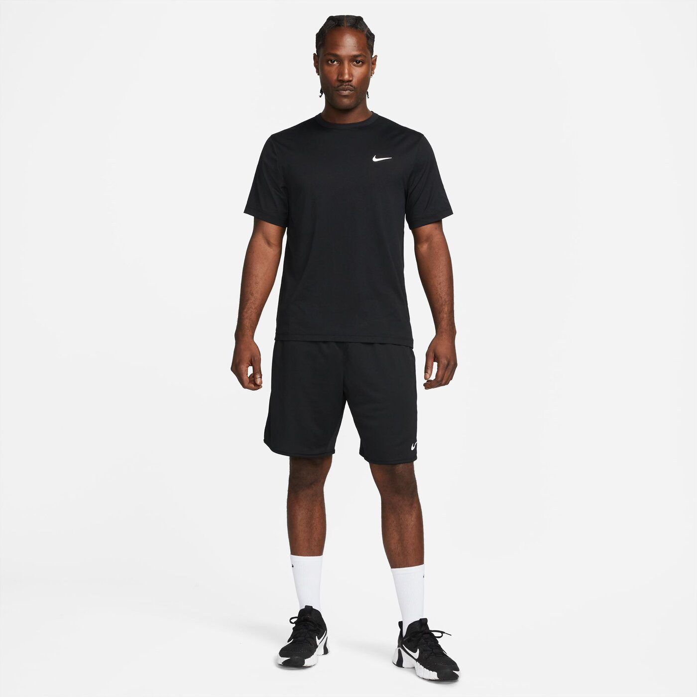 Nike Kurzarmshirt M NK DF UV HYVERSE SS BLACK/WHITE – Bild 3 von 5