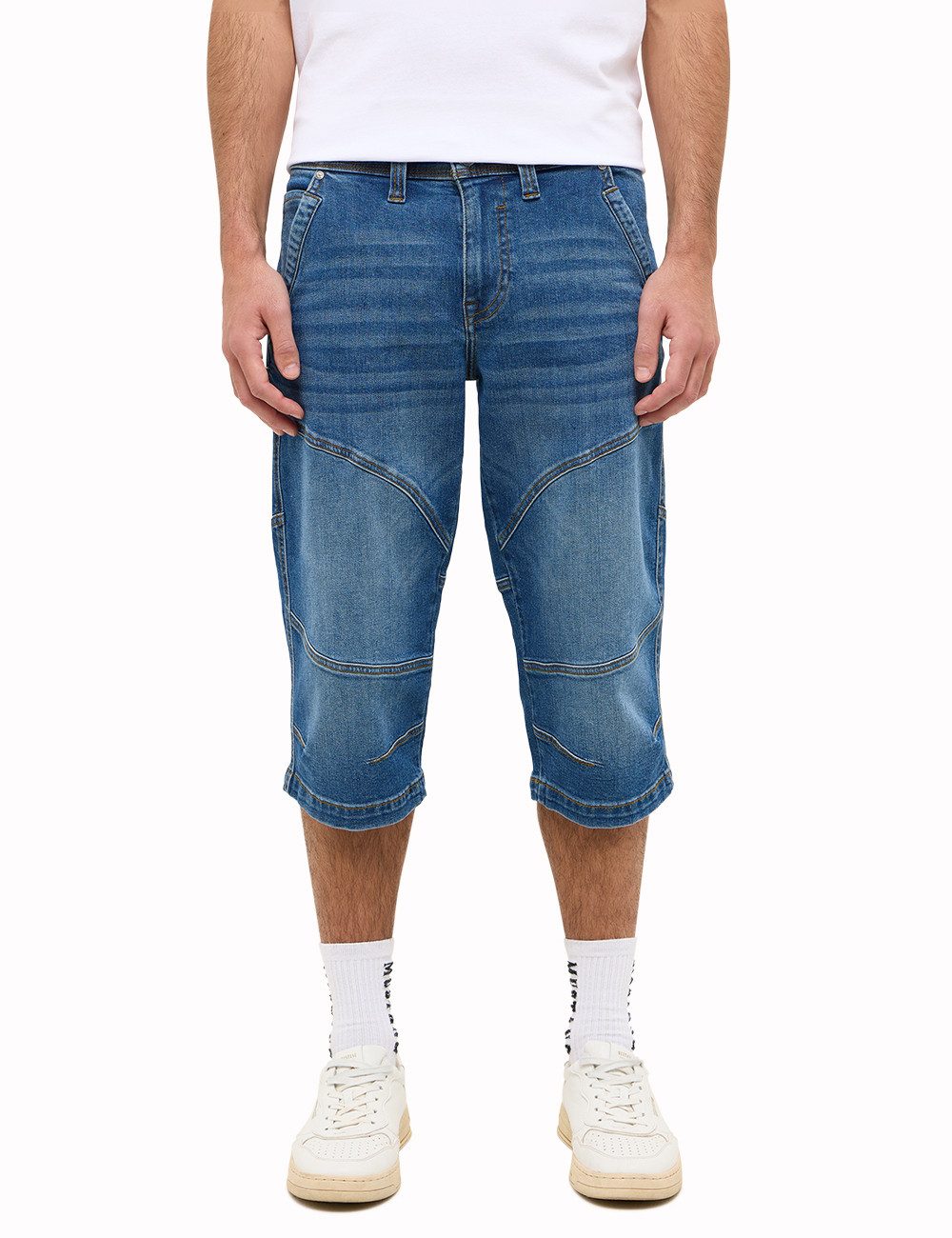 MUSTANG Jeansshorts Style Freemot mit Teilungsnähten günstig online kaufen