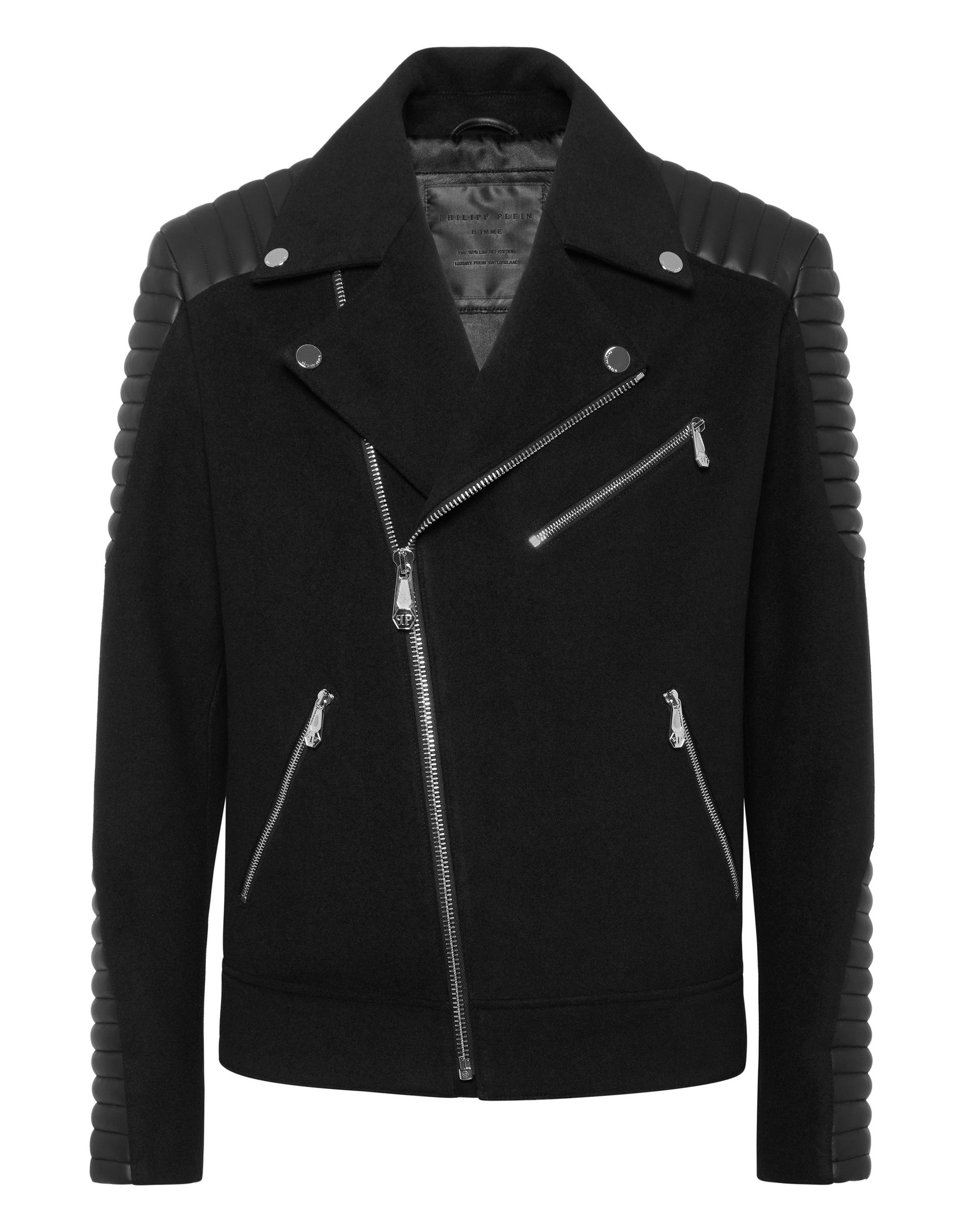 PHILIPP PLEIN Bikerjacke Biker-Jacke