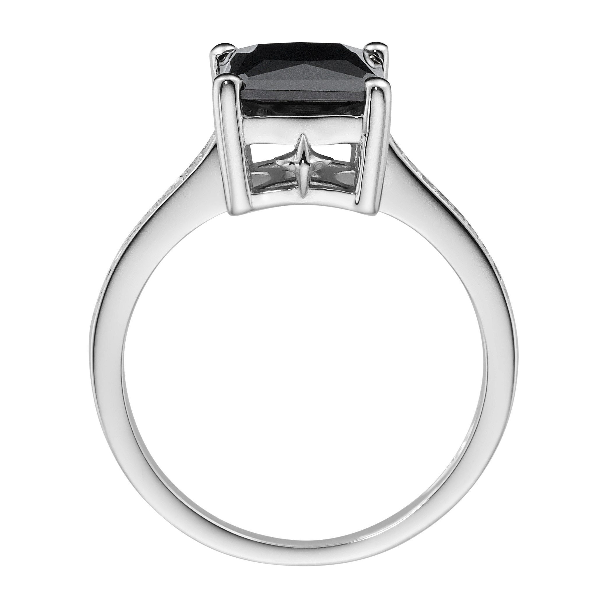 GIORGIO MARTELLO MILANO Silberring mit schwarzen, günstig online kaufen