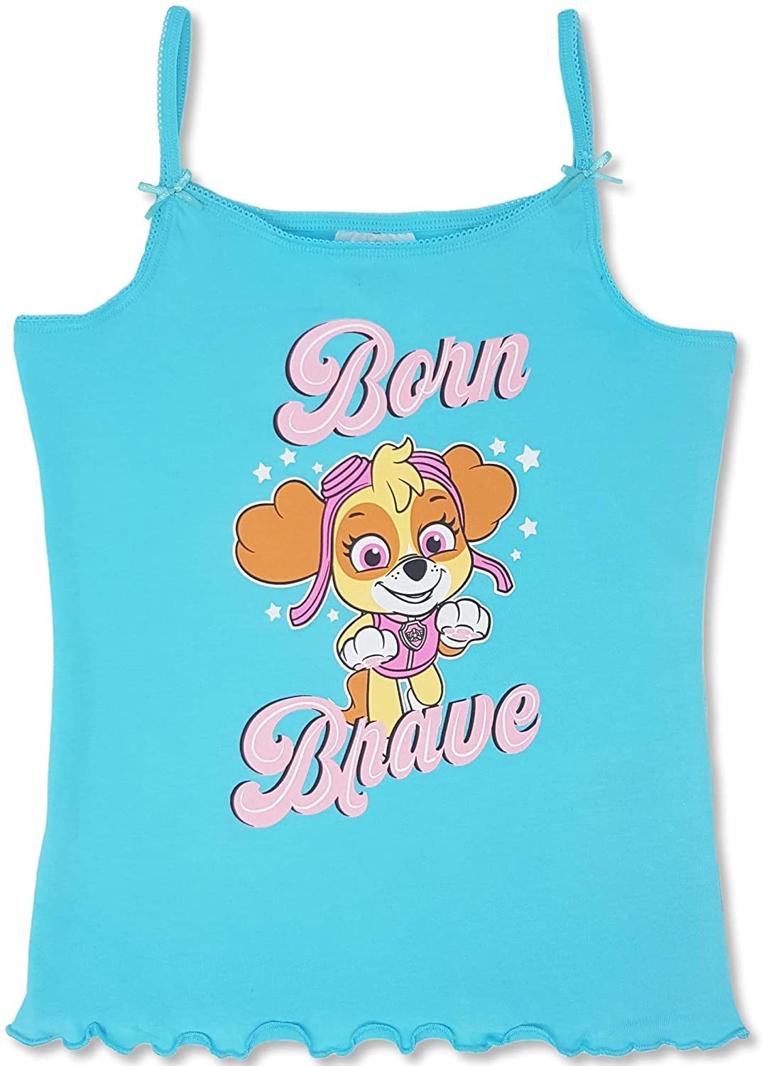 PAW PATROL Unterhemd 2x Mädchen Unterhemden Doppelpack 98/104 110/116 122/128 (Packung, 2er PACK)