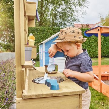 HOME DELUXE Outdoor-Spielküche MANDU Tannenholz